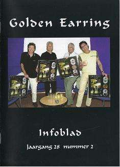 Golden Earring fanclub magazine 2001#2 front cover